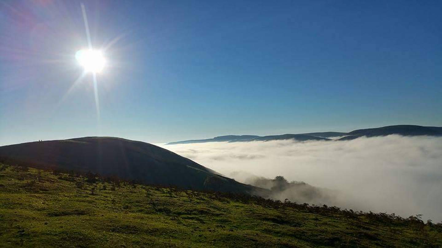 Early Morning Mist on the Long Mynd